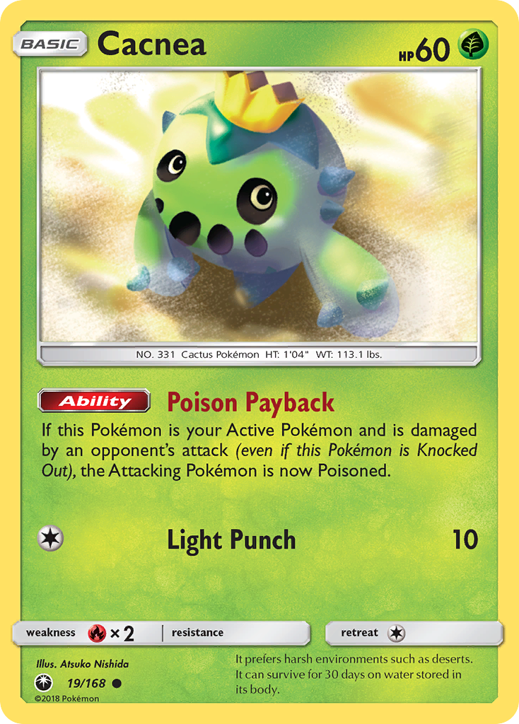 Cacnea (19/168) [Sun & Moon: Celestial Storm] | Good Games Cannington