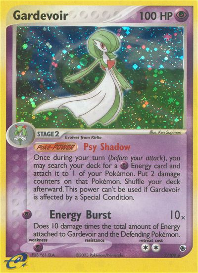 Gardevoir (7/109) [EX: Ruby & Sapphire] | Good Games Cannington