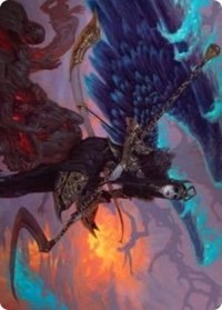 Eradicator Valkyrie Art Card [Kaldheim Art Series] | Good Games Cannington