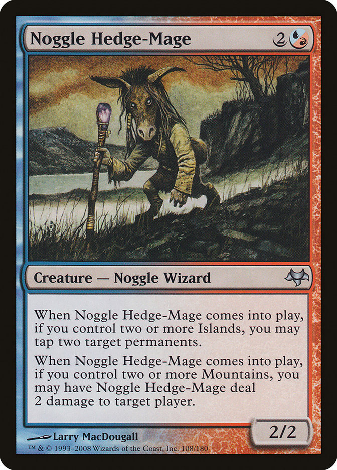 Noggle Hedge-Mage 108/180 (Eventide)  | Good Games Cannington