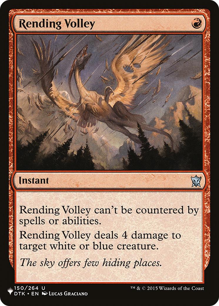 Rending Volley [The List] | Good Games Cannington
