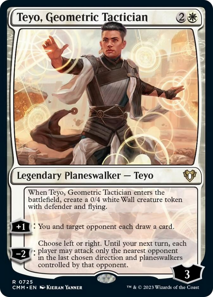 Teyo, Geometric Tactician [Commander Masters] | Good Games Cannington