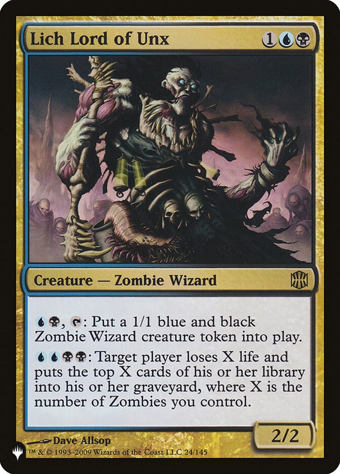 Lich Lord of Unx [The List] | Good Games Cannington