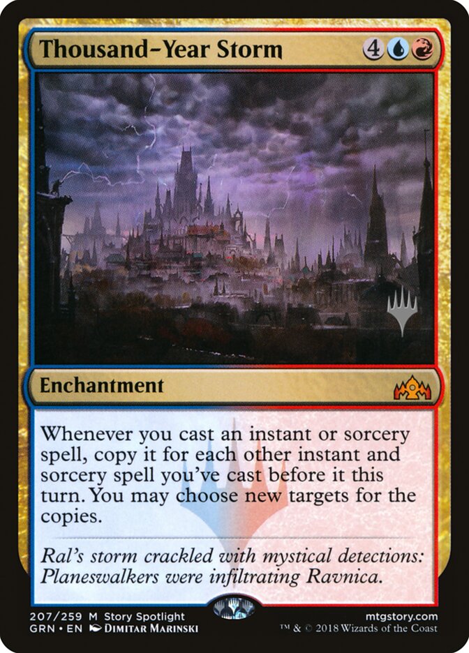 Thousand-Year Storm (Promo Pack) [Guilds of Ravnica Promos] | Good Games Cannington