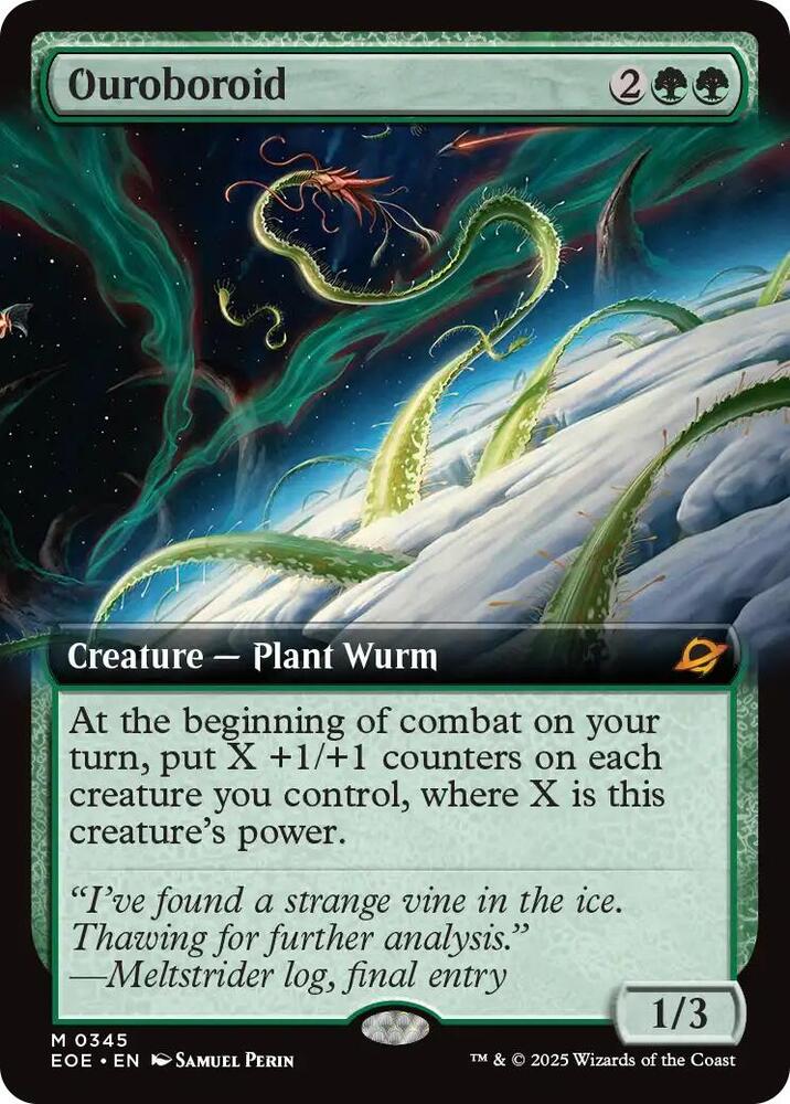 Ouroboroid 345 (Edge of Eternities)  - Extended Art | Good Games Cannington
