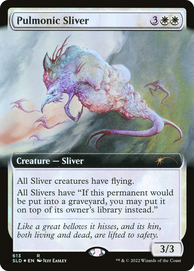 Pulmonic Sliver (Extended Art) [Secret Lair Drop Promos] | Good Games Cannington