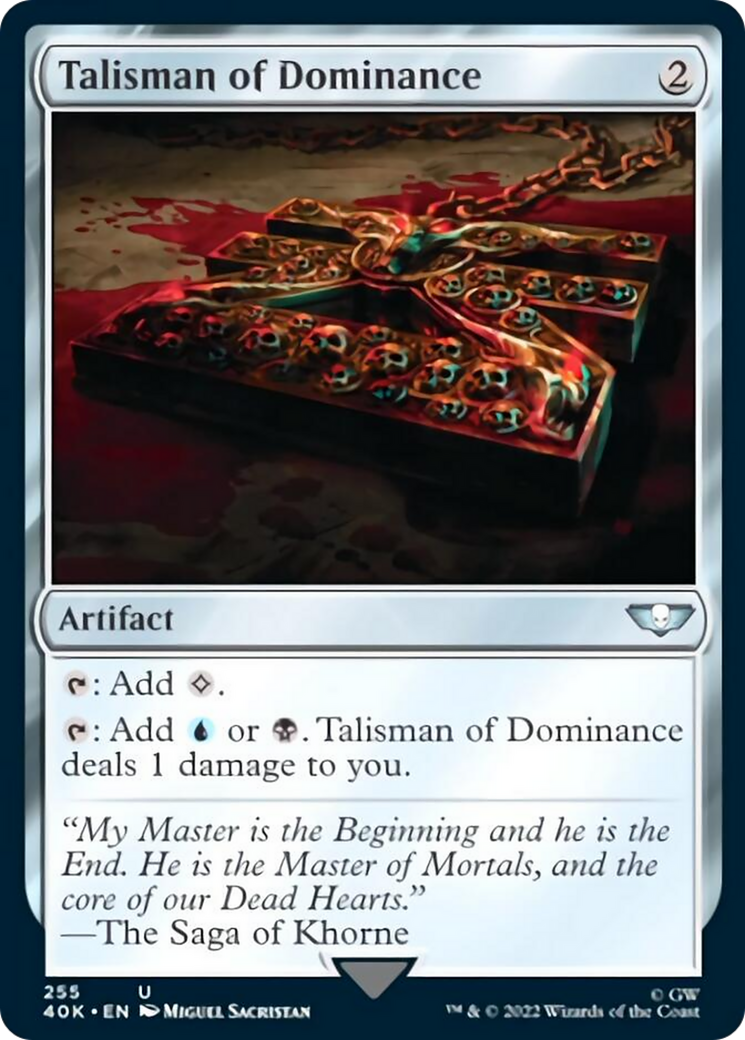 Talisman of Dominance (255) [Warhammer 40,000] | Good Games Cannington