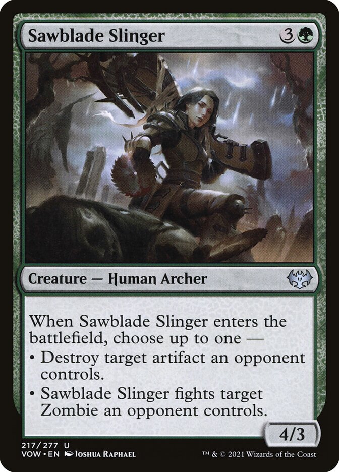 Sawblade Slinger 217/277 (Innistrad: Crimson Vow)  | Good Games Cannington