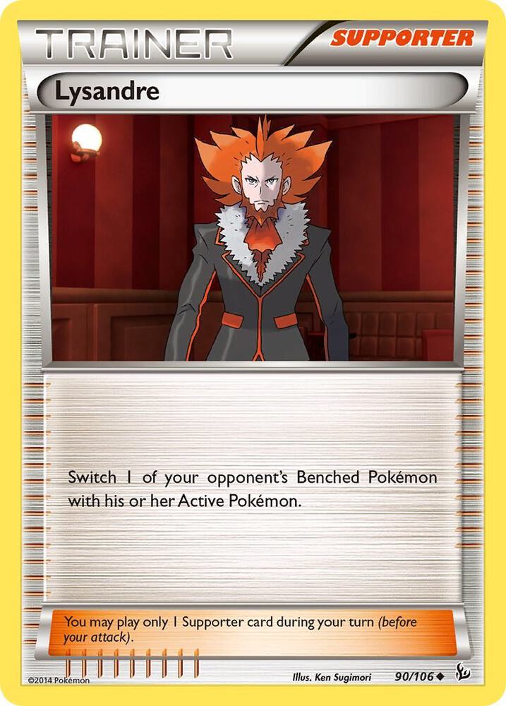 Lysandre 90/106 (XY - Flashfire)  | Good Games Cannington