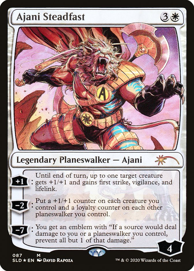 Ajani Steadfast [Secret Lair Drop Series] | Good Games Cannington