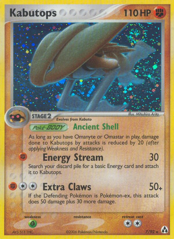Kabutops (7/92) [EX: Legend Maker] | Good Games Cannington