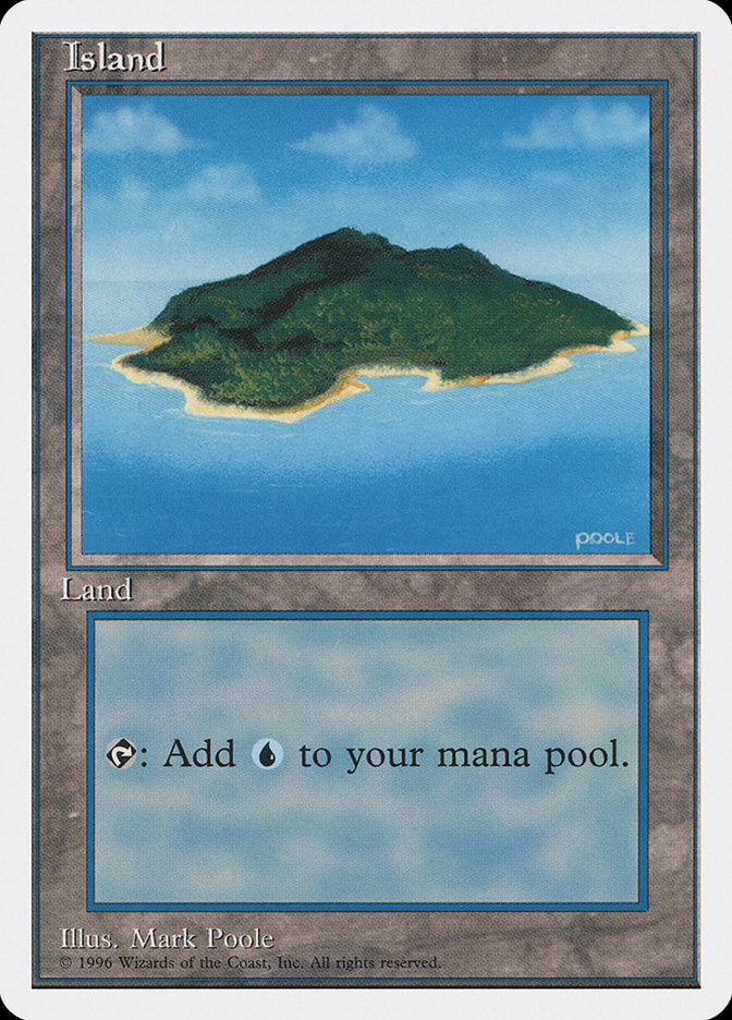 Island (White Clouds) [Introductory Two-Player Set] | Good Games Cannington