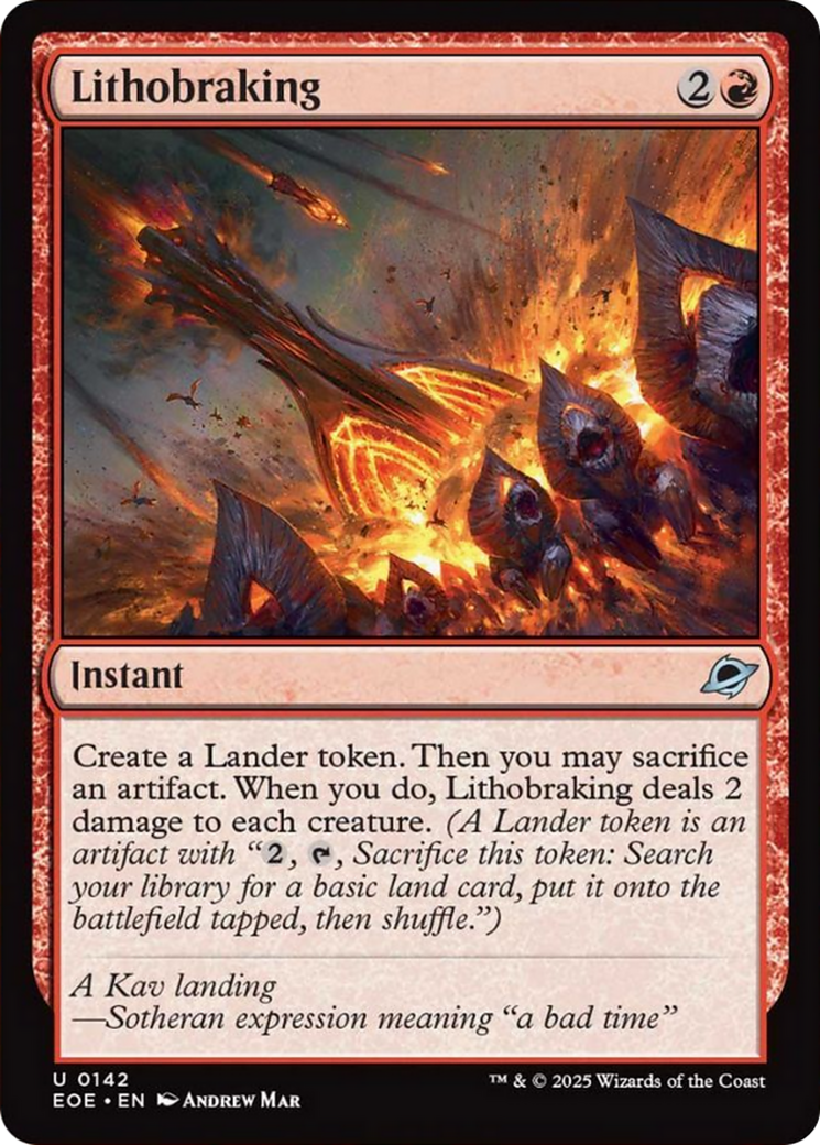Lithobraking [Edge of Eternities] | Good Games Cannington