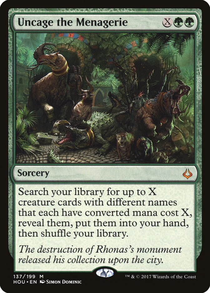 Uncage the Menagerie 137 (Hour of Devastation)  | Good Games Cannington