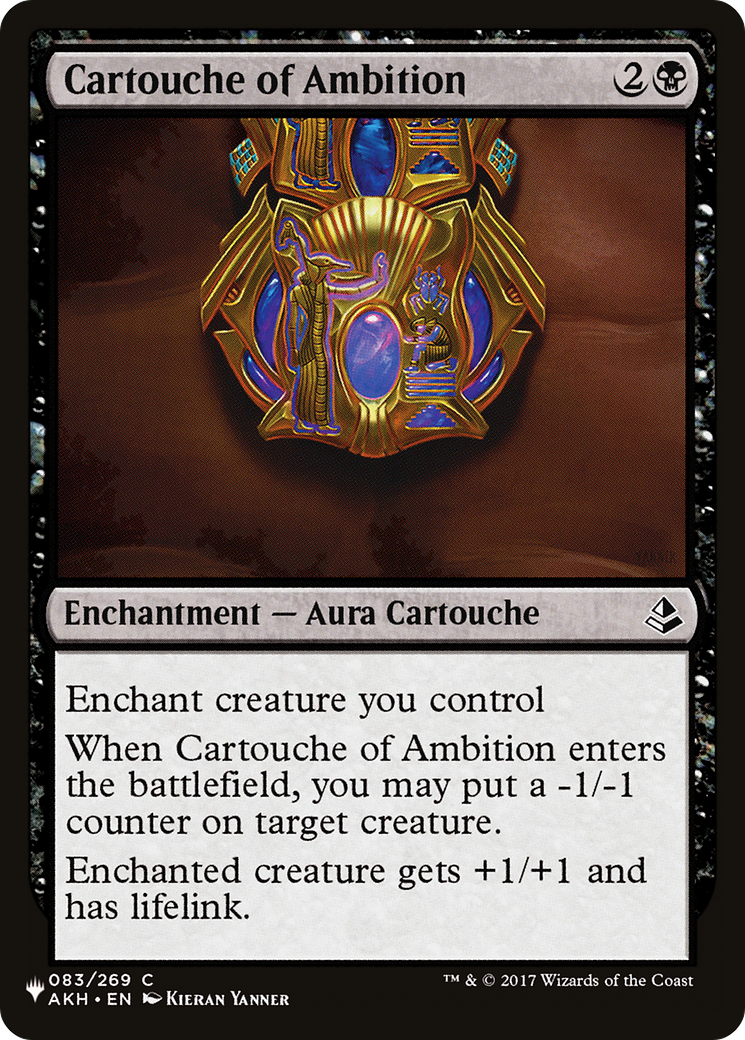 Cartouche of Ambition [The List] | Good Games Cannington