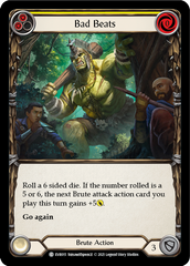 Bad Beats (Yellow) [EVR015] (Everfest)  1st Edition Rainbow Foil | Good Games Cannington