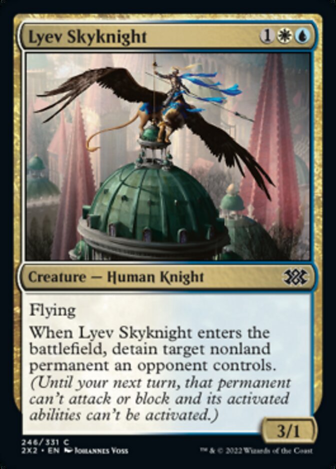 Lyev Skyknight [Double Masters 2022] | Good Games Cannington