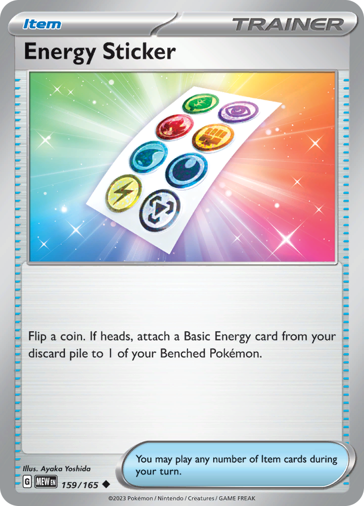 Energy Sticker (159/165) [Scarlet & Violet 151] | Good Games Cannington