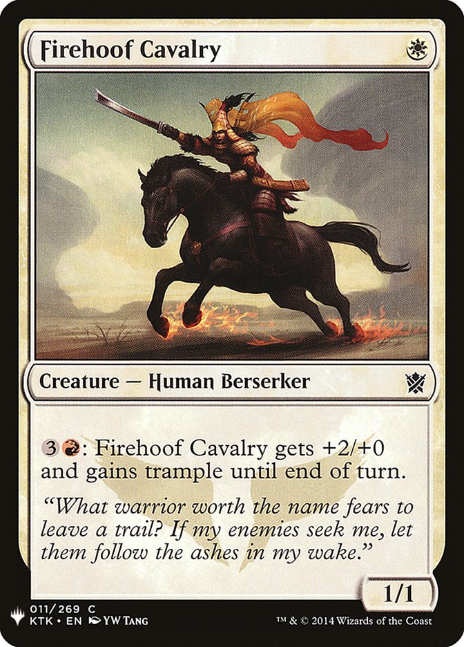 Firehoof Cavalry [Mystery Booster] | Good Games Cannington