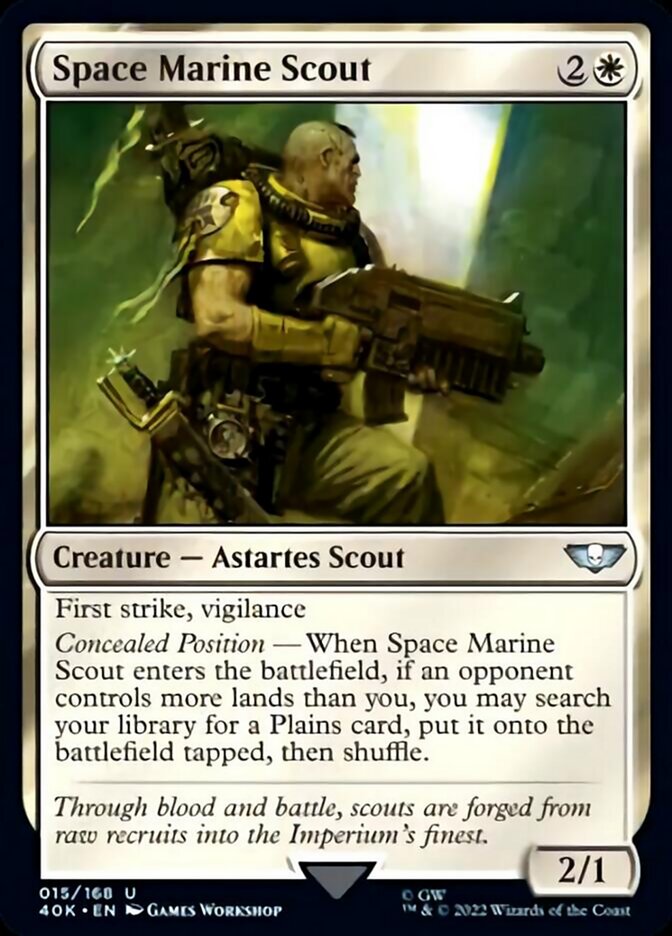 Space Marine Scout [Warhammer 40,000] | Good Games Cannington
