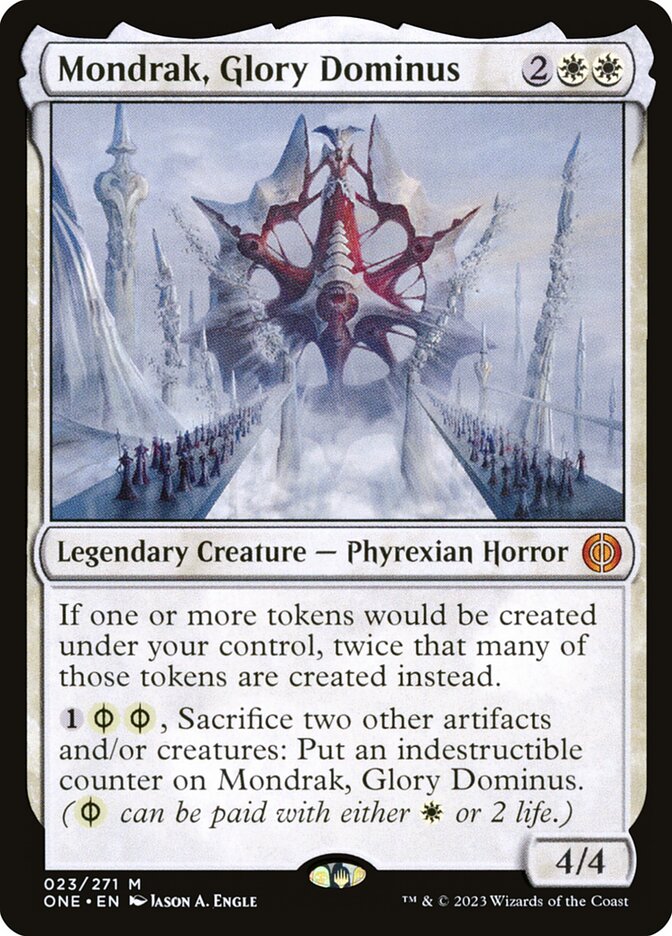 Mondrak, Glory Dominus 23 (Phyrexia: All Will Be One)  | Good Games Cannington