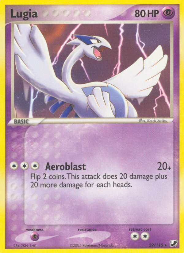 Lugia (29/115) [EX: Unseen Forces] | Good Games Cannington