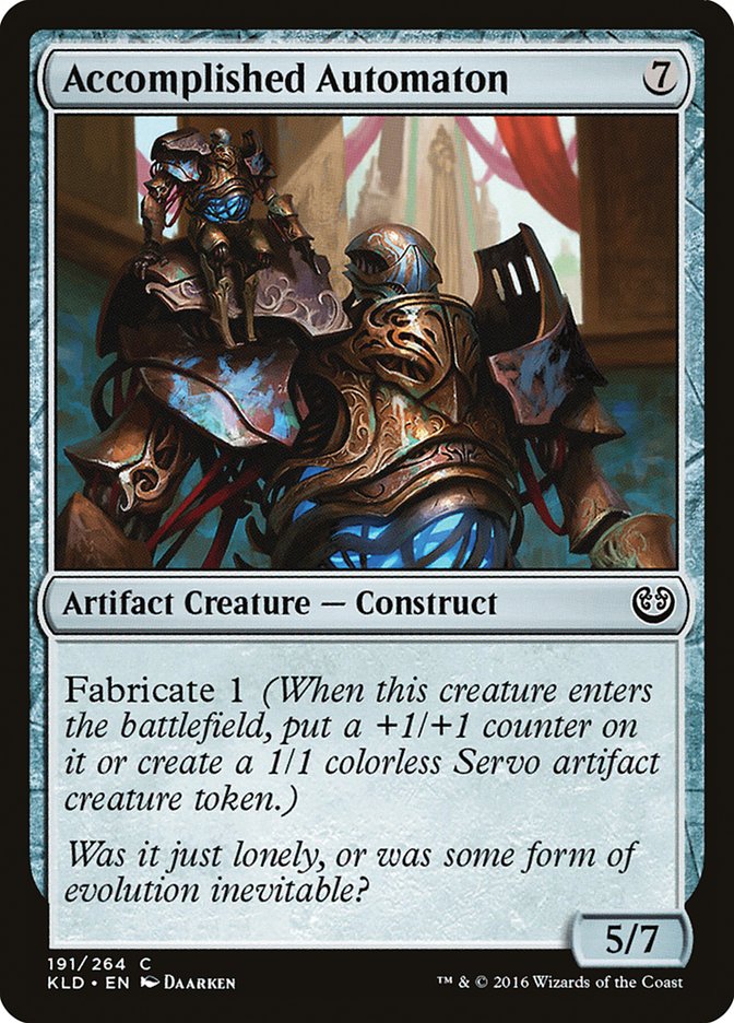 Accomplished Automaton [Kaladesh] | Good Games Cannington