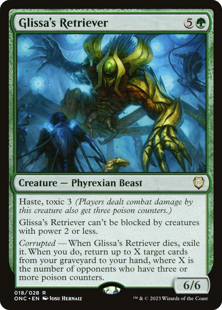 Glissa's Retriever [Phyrexia: All Will Be One Commander] | Good Games Cannington