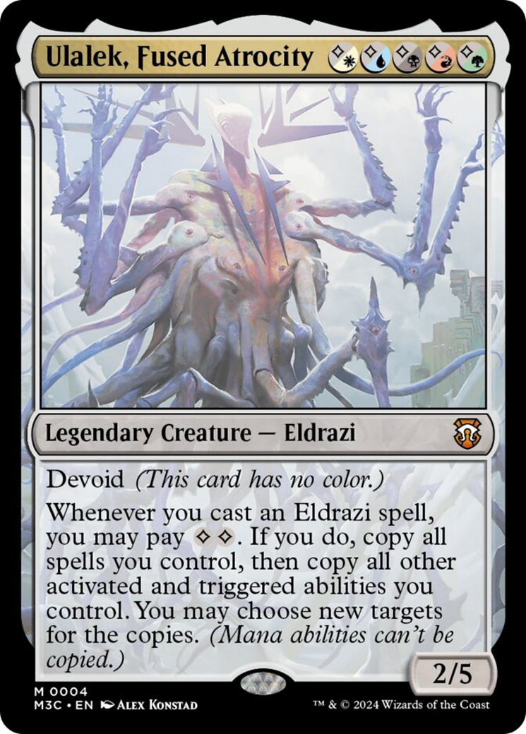 Ulalek, Fused Atrocity [Modern Horizons 3 Commander] | Good Games Cannington