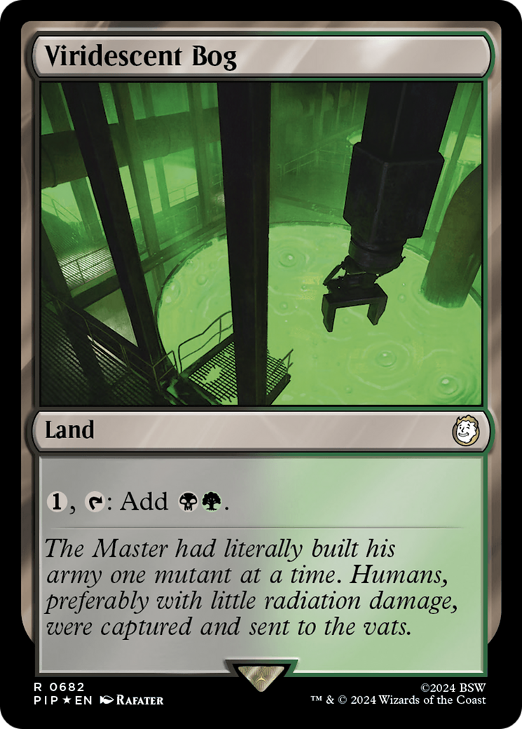 Viridescent Bog (Surge Foil) [Fallout] | Good Games Cannington