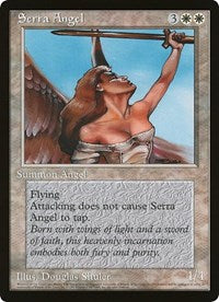 Serra Angel (Oversized) [Oversize Cards] | Good Games Cannington