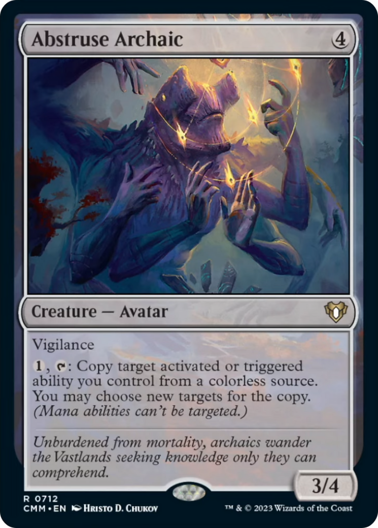 Abstruse Archaic [Commander Masters] | Good Games Cannington