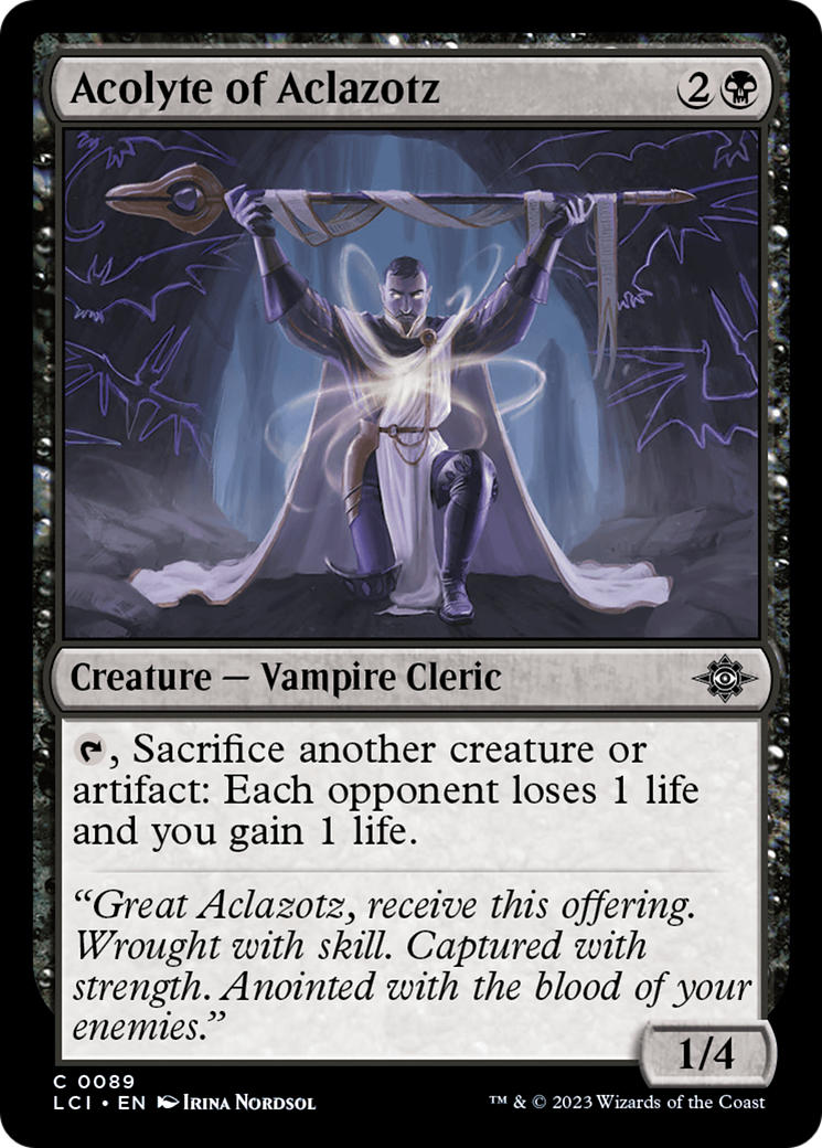 Acolyte of Aclazotz [The Lost Caverns of Ixalan] | Good Games Cannington
