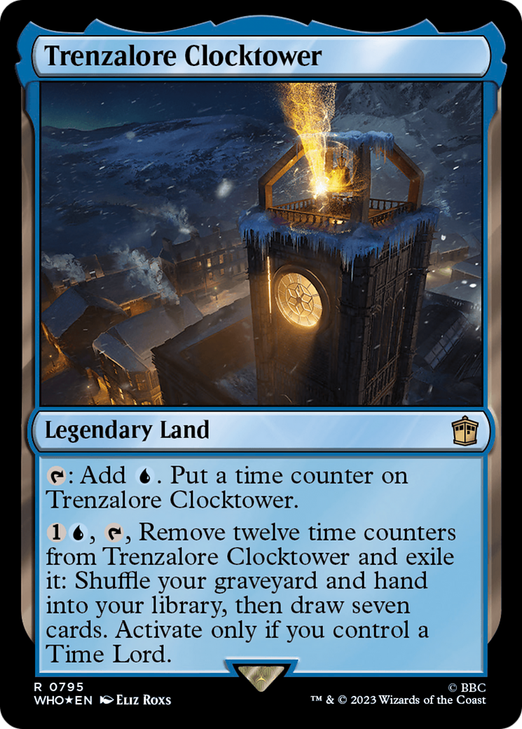 Trenzalore Clocktower (Surge Foil) [Doctor Who] | Good Games Cannington