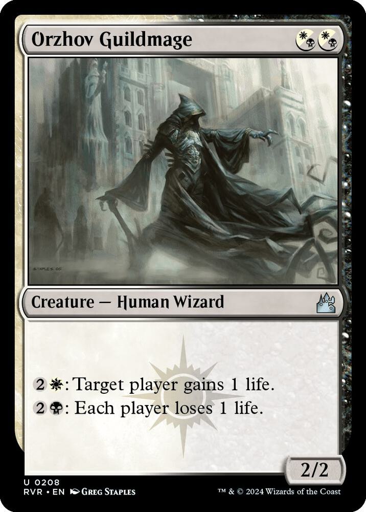 Orzhov Guildmage 208 (Ravnica Remastered)  | Good Games Cannington