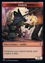 Pirate // Goblin Double-Sided Token [Commander Legends: Battle for Baldur's Gate Tokens] | Good Games Cannington
