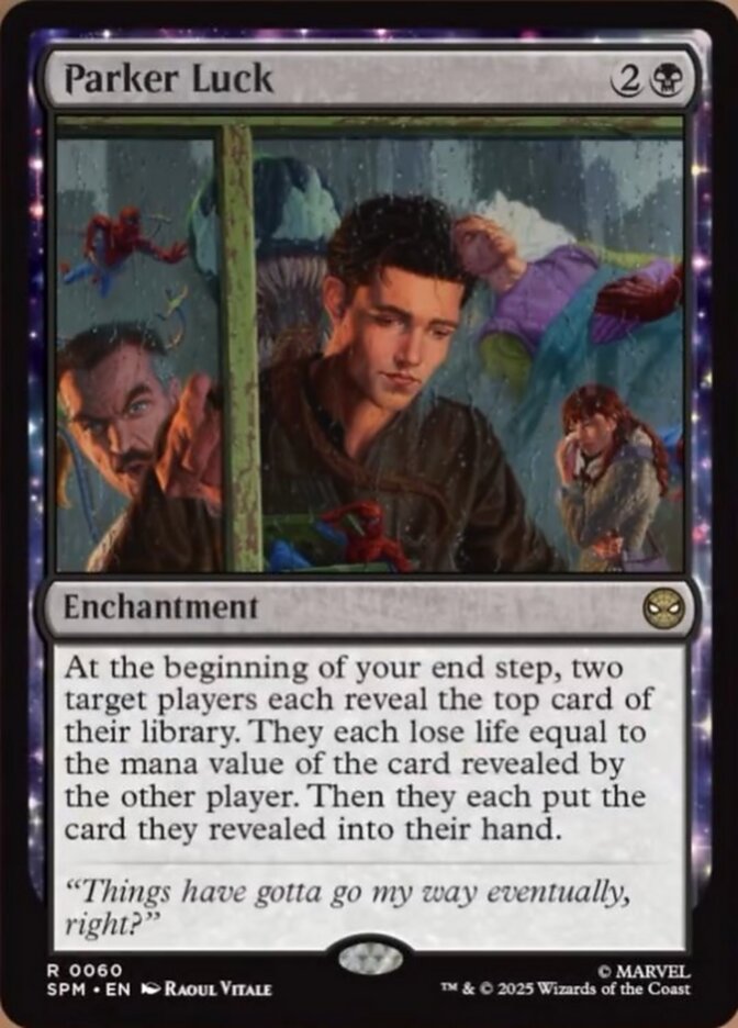 Parker Luck 60/198 (Marvel's Spider-Man)  | Good Games Cannington