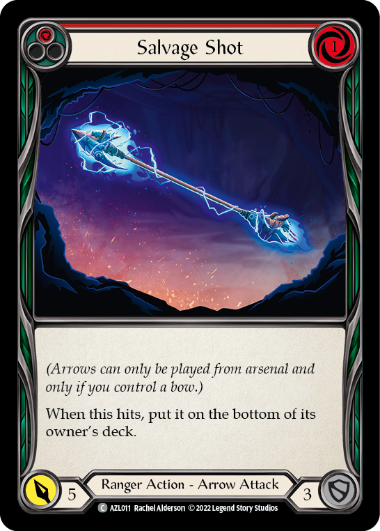 Salvage Shot (Red) [AZL011] (Outsiders Azalea Blitz Deck) | Good Games Cannington