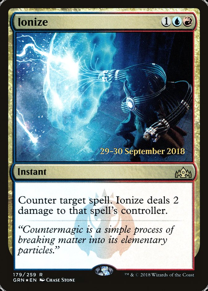 Ionize [Guilds of Ravnica Prerelease Promos] | Good Games Cannington