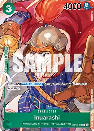 Inuarashi (Box Topper) [Romance Dawn] | Good Games Cannington