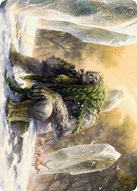 Svella, Ice Shaper Art Card (Gold-Stamped Signature) [Kaldheim Art Series] | Good Games Cannington