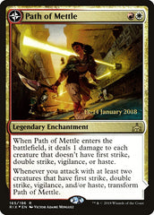Path of Mettle // Metzali, Tower of Triumph [Rivals of Ixalan Prerelease Promos] | Good Games Cannington