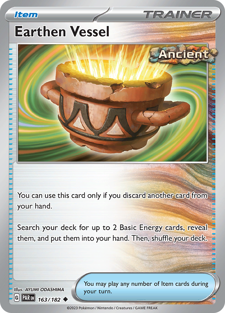 Earthen Vessel (163/182) [Scarlet & Violet: Paradox Rift] | Good Games Cannington