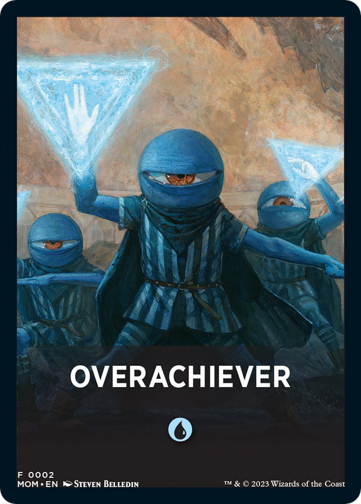 Overachiever Theme Card [March of the Machine Tokens] | Good Games Cannington