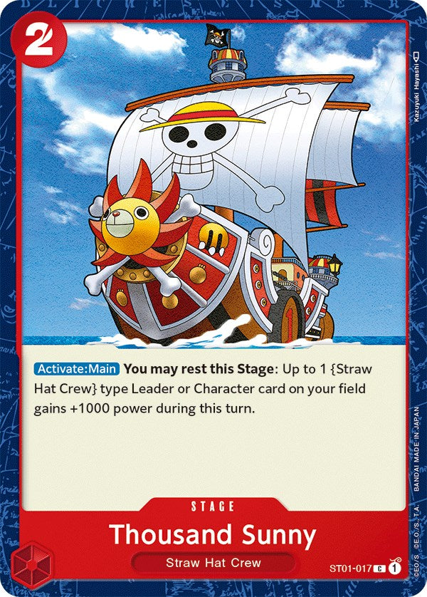 Thousand Sunny [Starter Deck: Straw Hat Crew] | Good Games Cannington