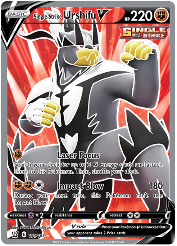 Single Strike Urshifu V (150/163) [Sword & Shield: Battle Styles] | Good Games Cannington