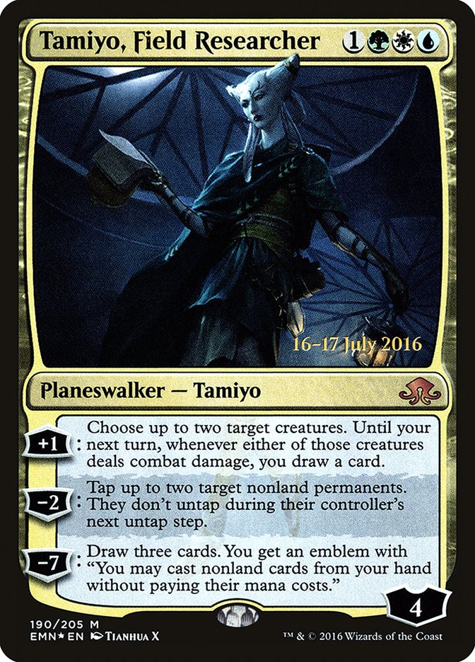 Tamiyo, Field Researcher [Eldritch Moon Prerelease Promos] | Good Games Cannington