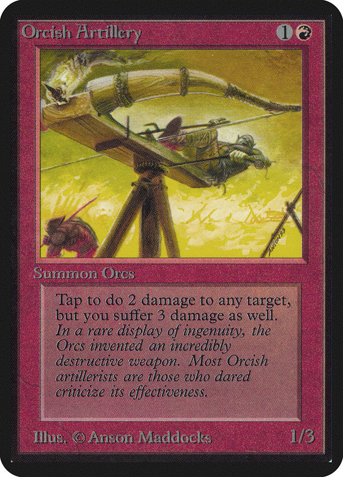 Orcish Artillery [Alpha Edition] | Good Games Cannington