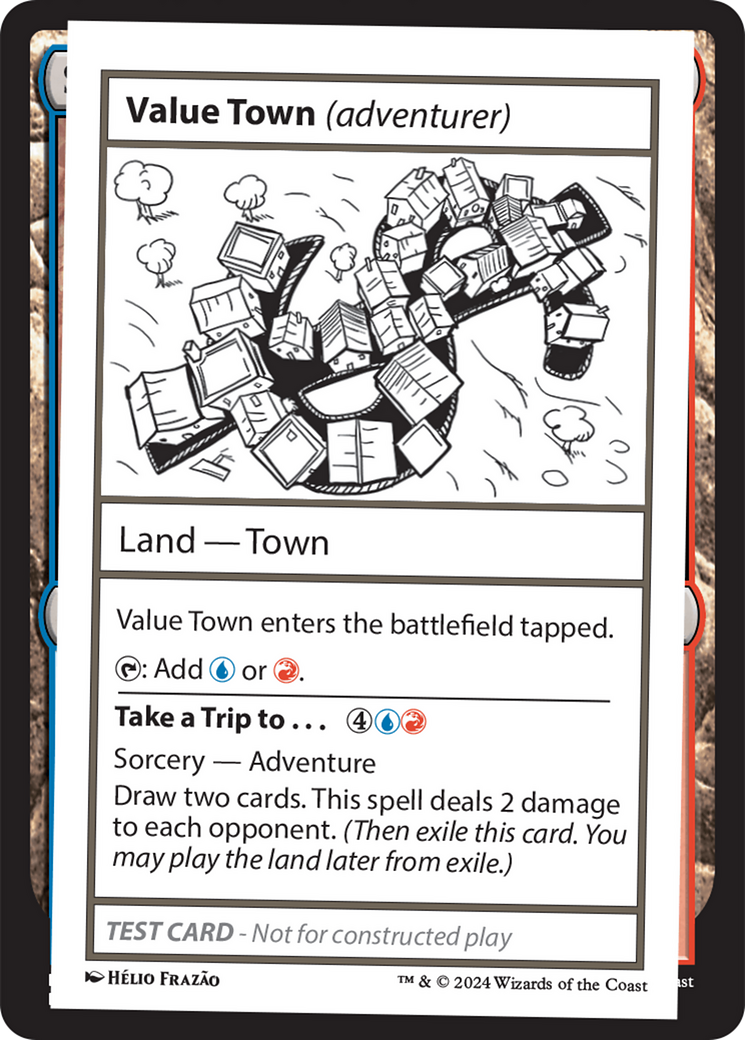 Value Town (adventurer) [Mystery Booster 2 Playtest Cards] | Good Games Cannington