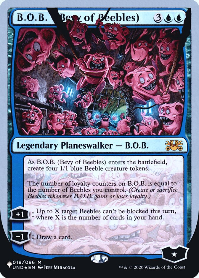 B.O.B. (Bevy of Beebles) (Unfinity Foil Edition) [The List] | Good Games Cannington